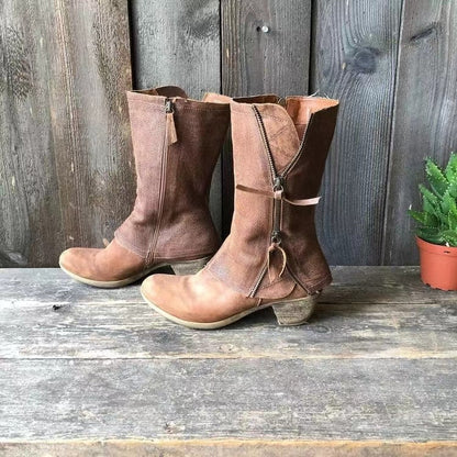 Amparo | Botas de piel para otoño