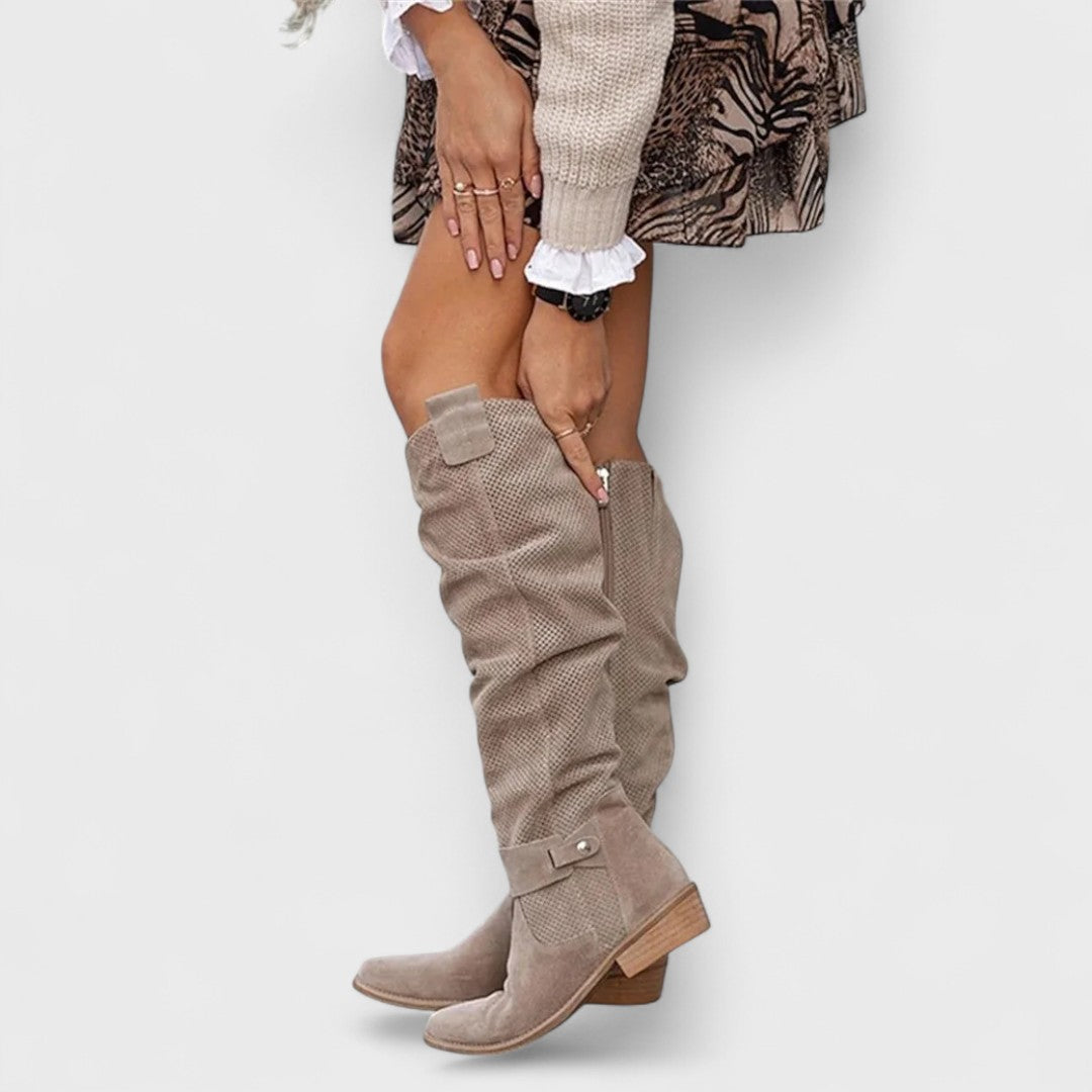 Sienna - Botas Hasta la Rodilla Chic