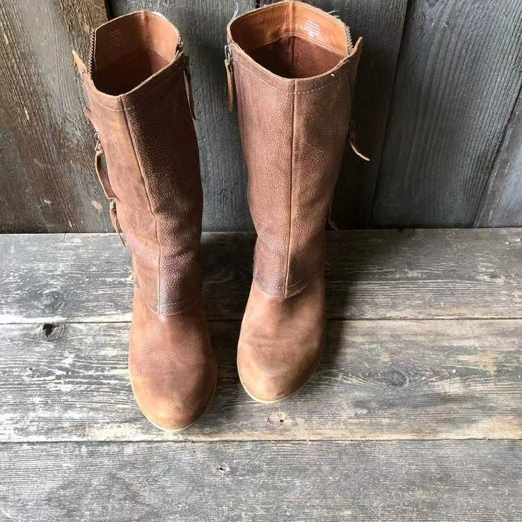Amparo | Botas de piel para otoño