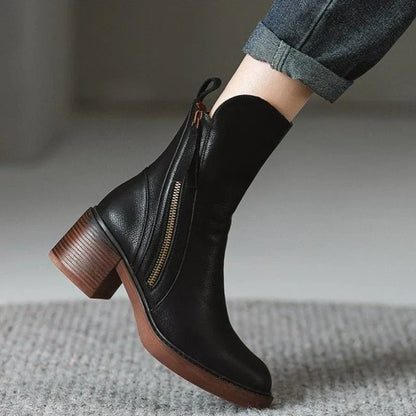Selene | Botines de piel