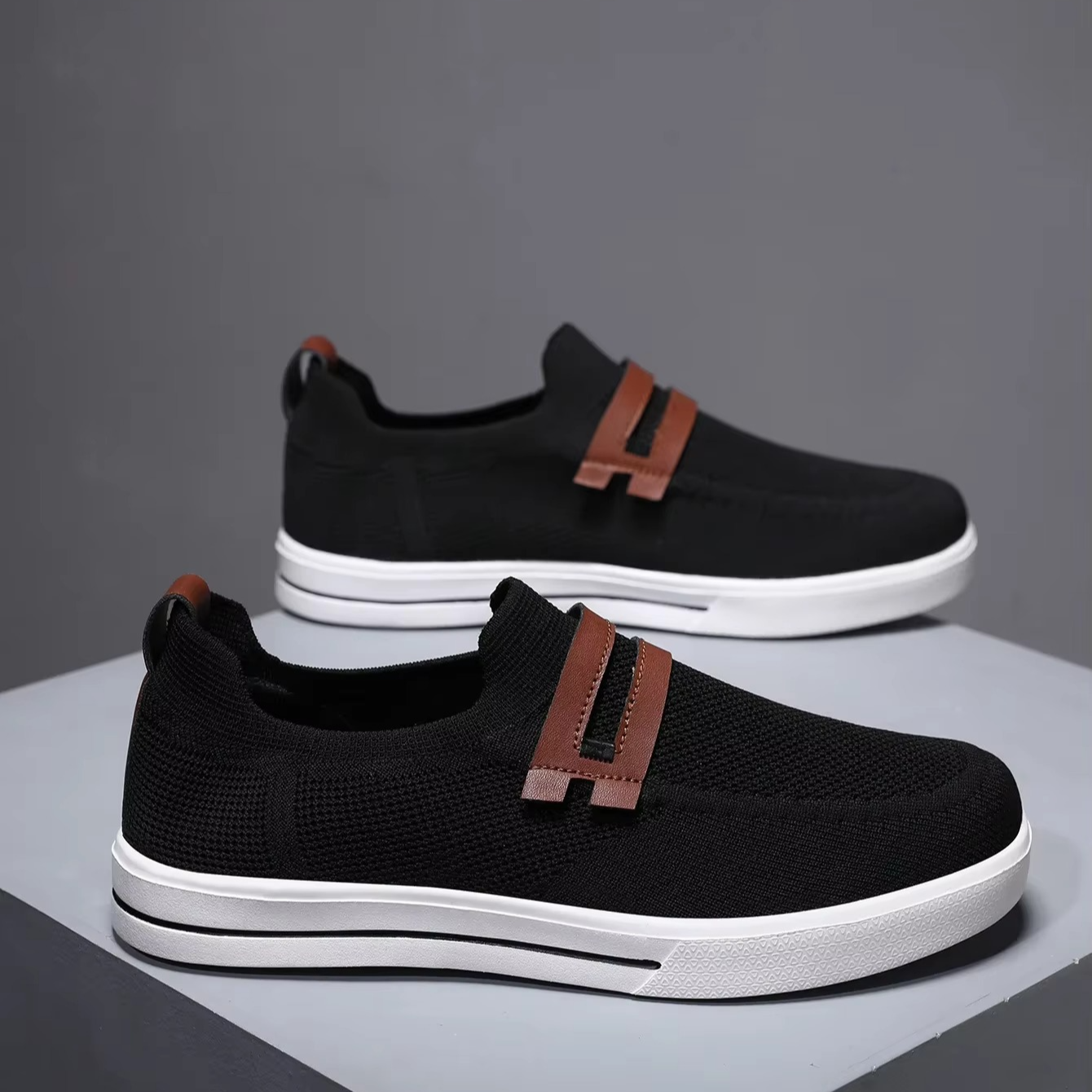 Zapatillas Hombre Air Knit Ligeras y Transpirables