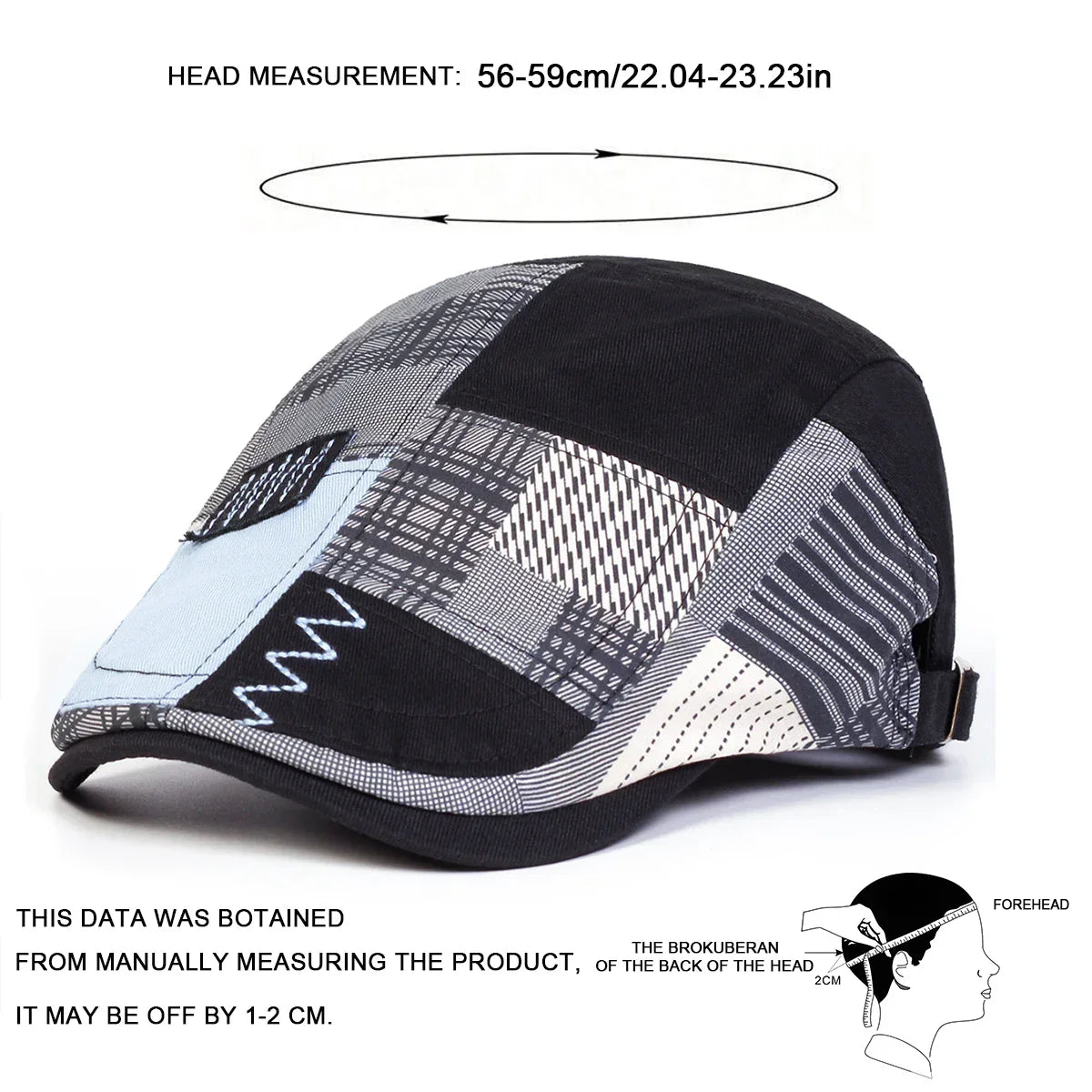 Raoul | Gorra de Algodón Patchwork
