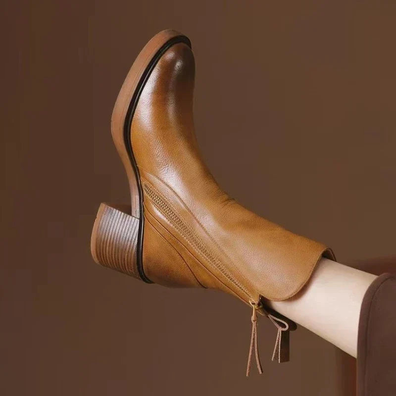 Selene | Botines de piel