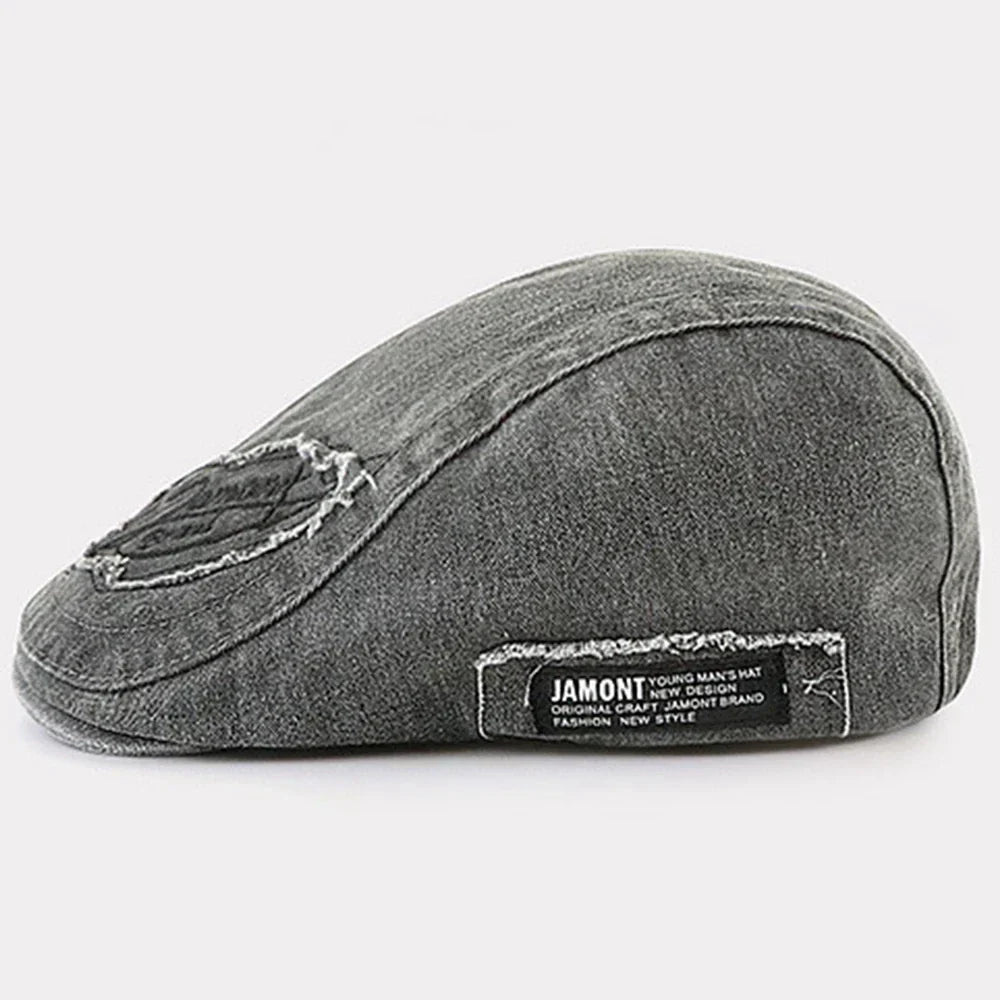 Louis | Gorra Denim de Algodón