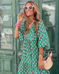 Vestido Boho Elegante Para Mujer – Corte Fluido