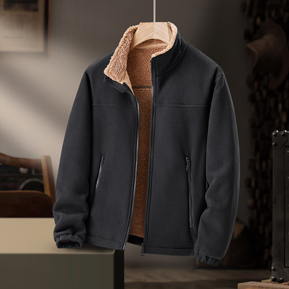 Graciela | Chaqueta con cremallera y cuello de pelo
