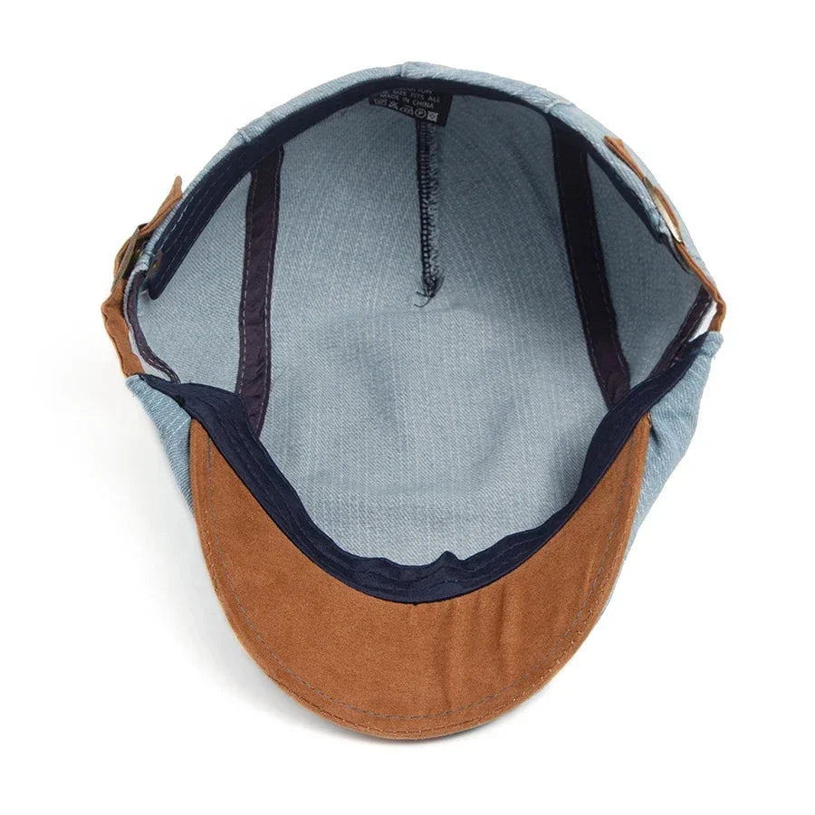 Robert | Gorra Denim de Algodón Premium