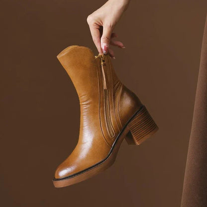 Selene | Botines de piel