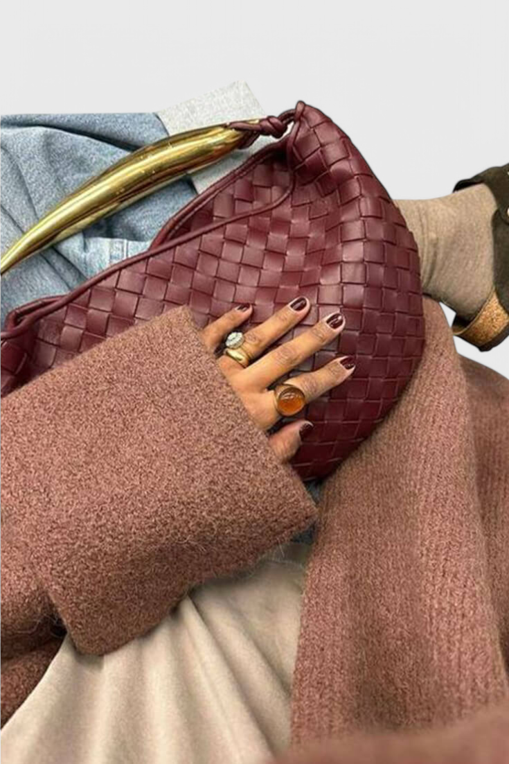 Woven Gerda bolso