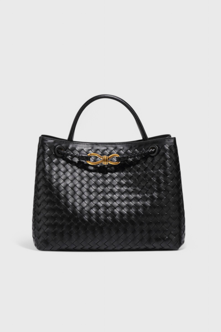 Índigo tejido bolso