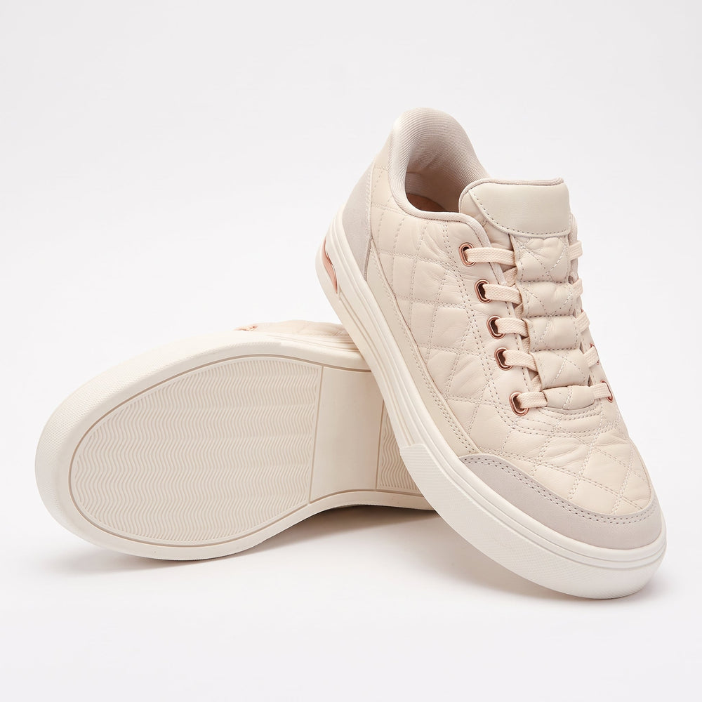 PERLYSSE™ | Zapatillas altas acolchadas con suela de plataforma y acabado en piel