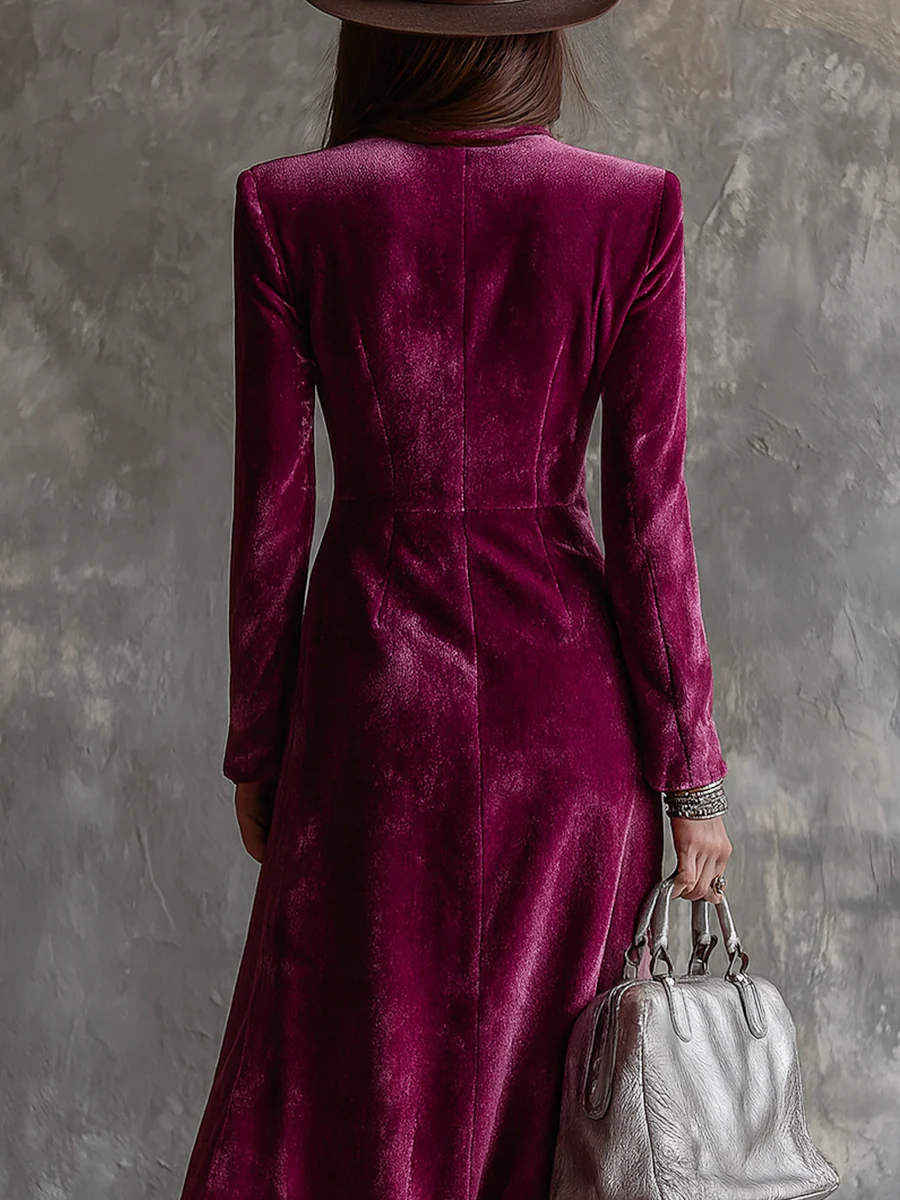 Victoria | Vestido americana de terciopelo