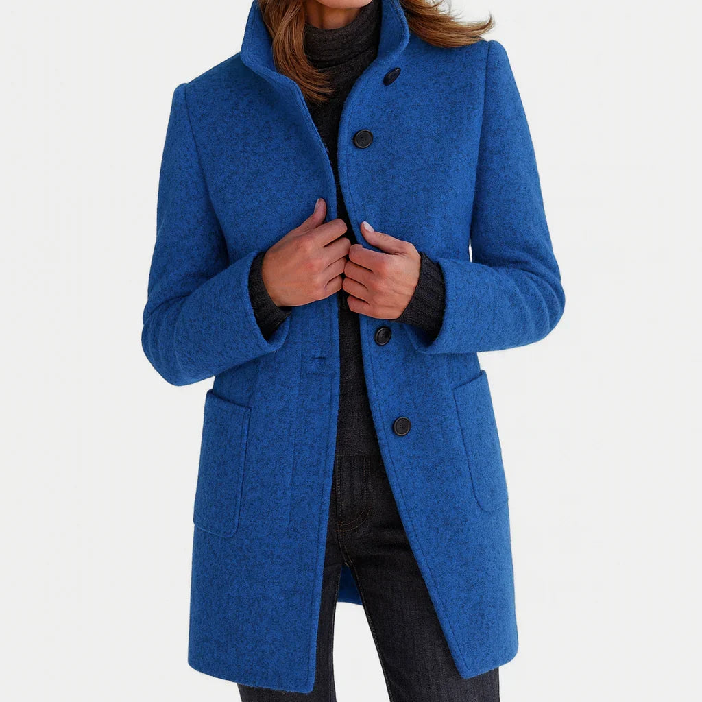 Tessa - Chaqueta de Mujer con Cuello Alto