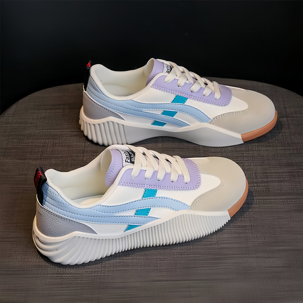 MOROSA™ | Zapatillas bicolor con plataforma cómoda y suela texturizada