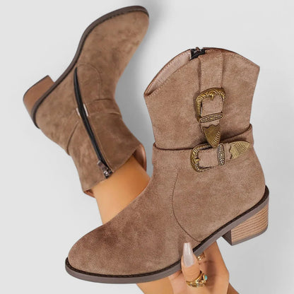 Rosa | Botas camperas ortopédicas