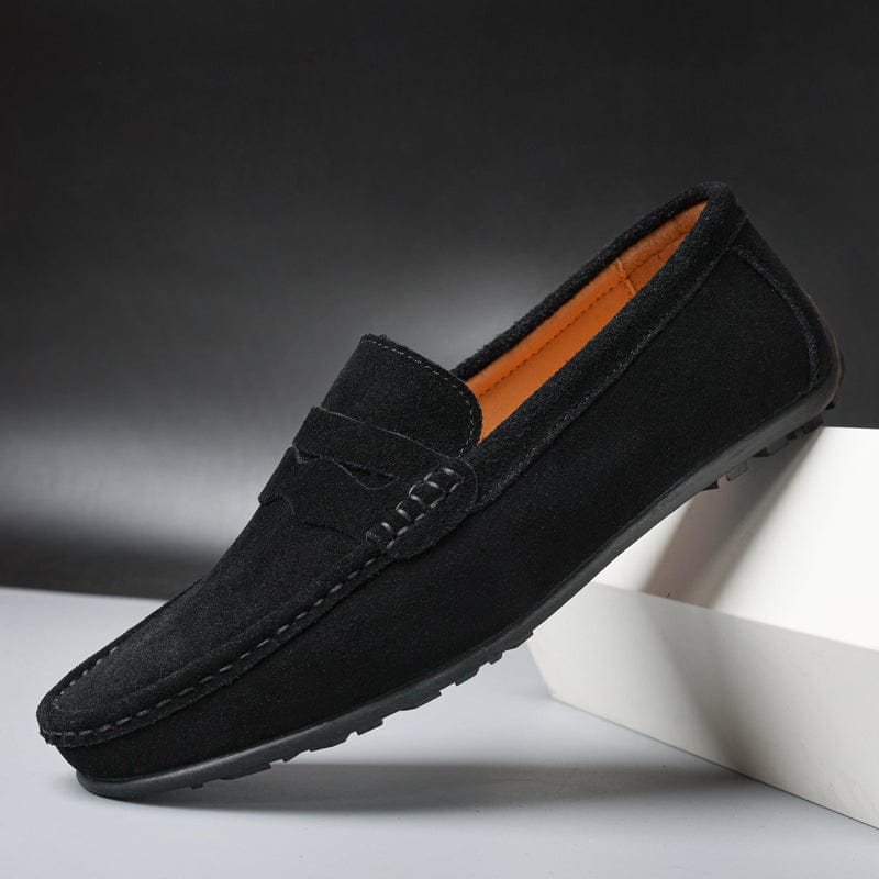 Gaston | Mocasín Chic y Cómodo de Ante