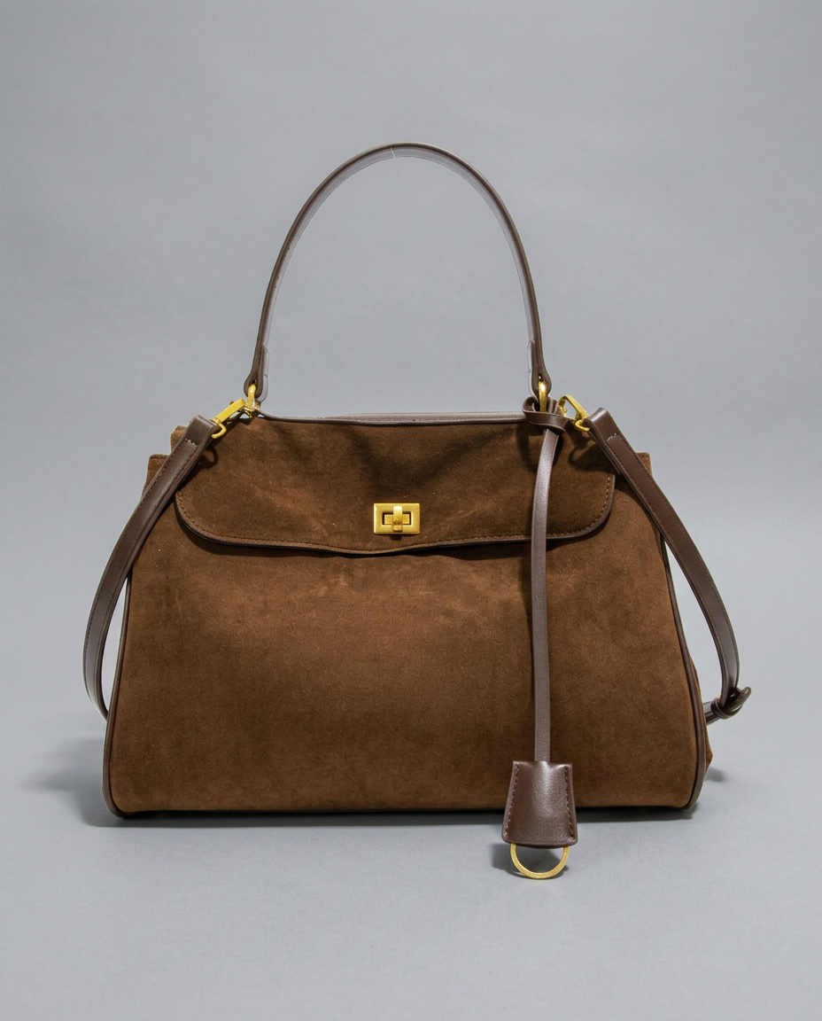 Suede bolso