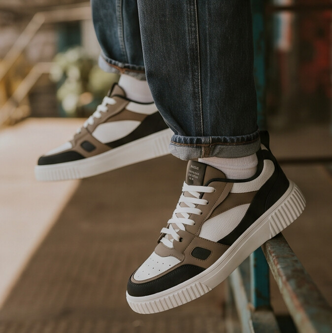 HeightEase — Zapatillas con plataforma y suela acanalada
