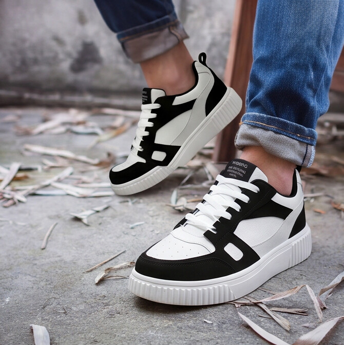 HeightEase — Zapatillas con plataforma y suela acanalada