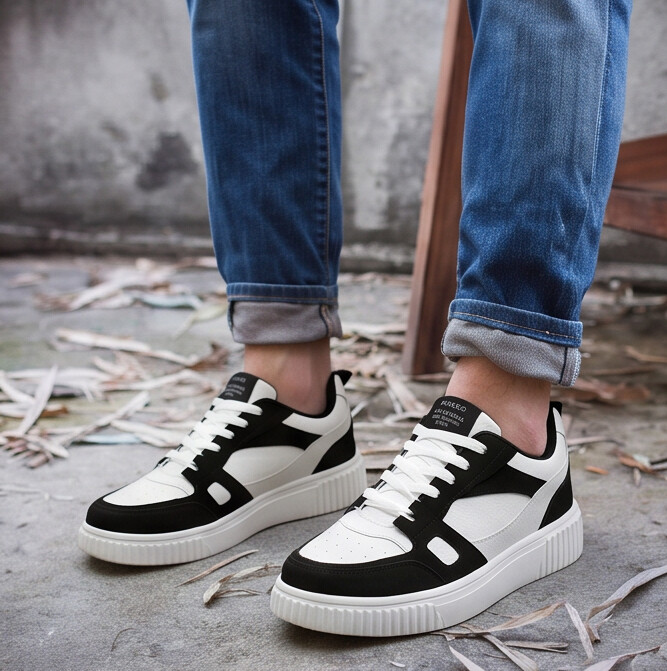 HeightEase — Zapatillas con plataforma y suela acanalada
