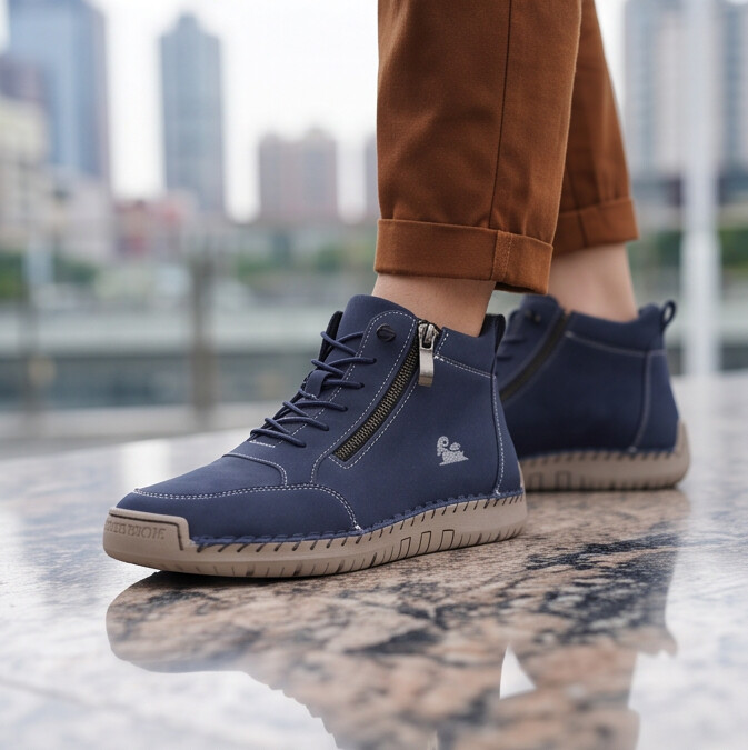 Zapatillas ortopédicas cómodas para el día a día - Vogadeck™ DoubleZip