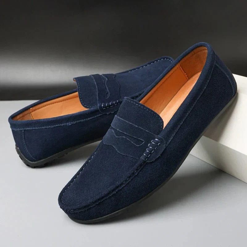 Gaston | Mocasín Chic y Cómodo de Ante