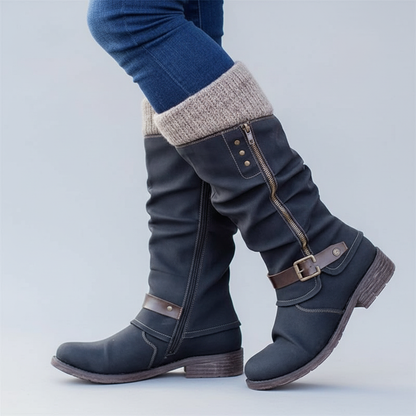 Bonnie | Botas elegantes con hebilla y gran sujeción