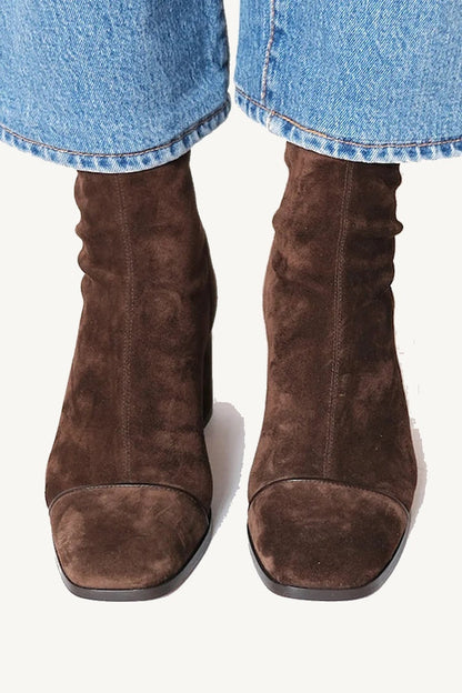 Elara | Botines elegantes de ante