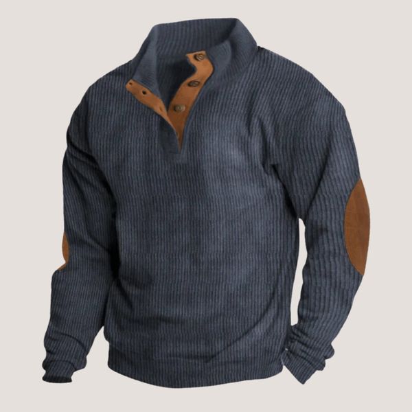 ARAMIS - Sudadera de Pana con Cuello
