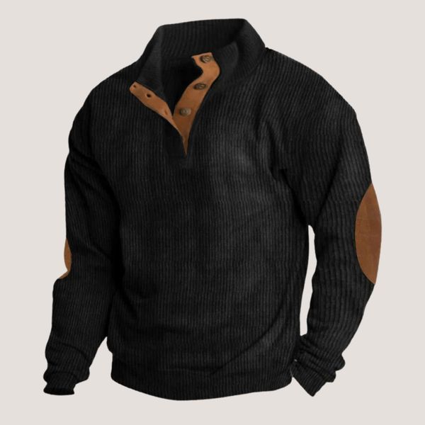 ARAMIS - Sudadera de Pana con Cuello