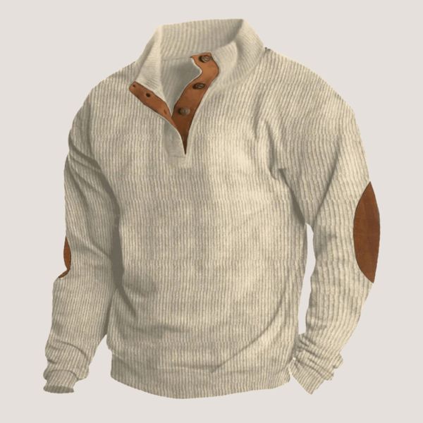 ARAMIS - Sudadera de Pana con Cuello