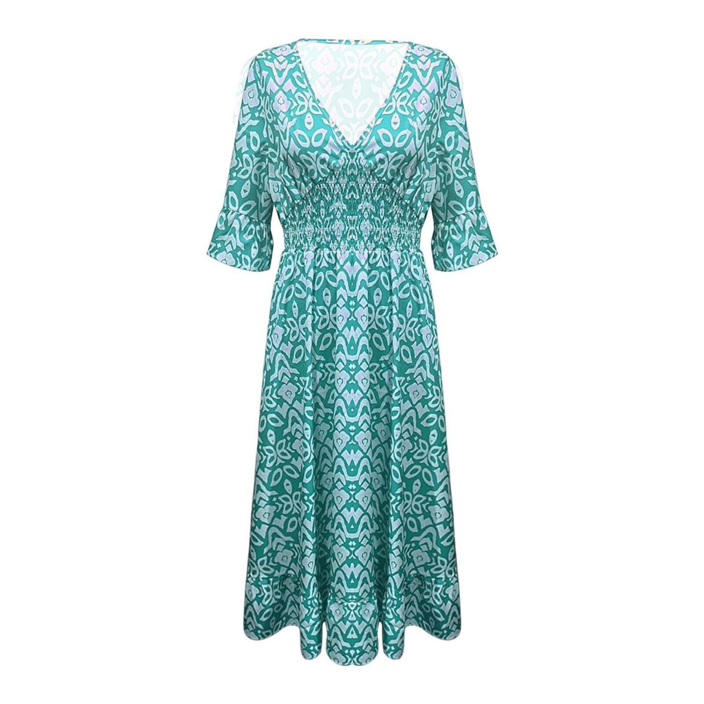 Vestido Floral Elástico