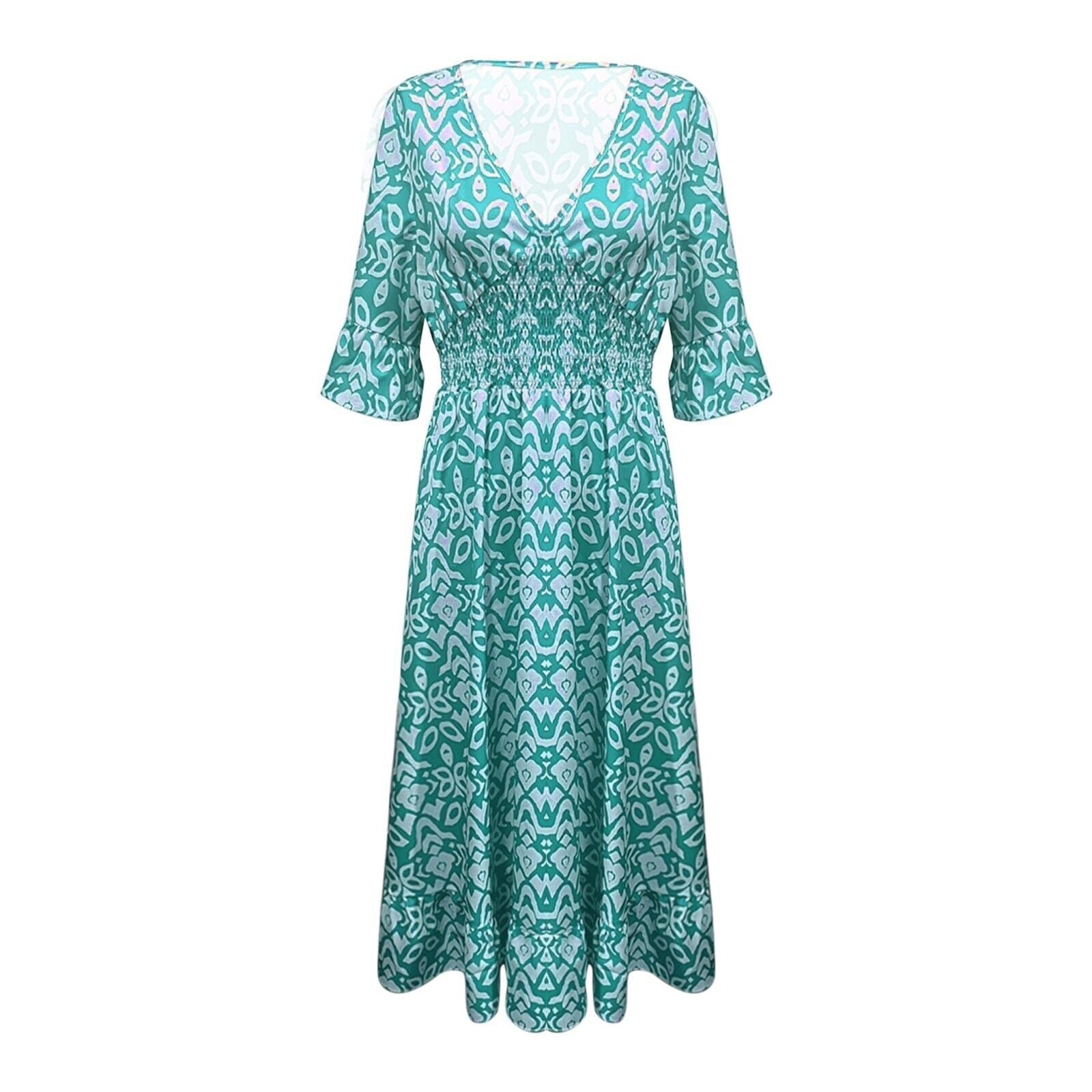 Vestido Floral Elástico