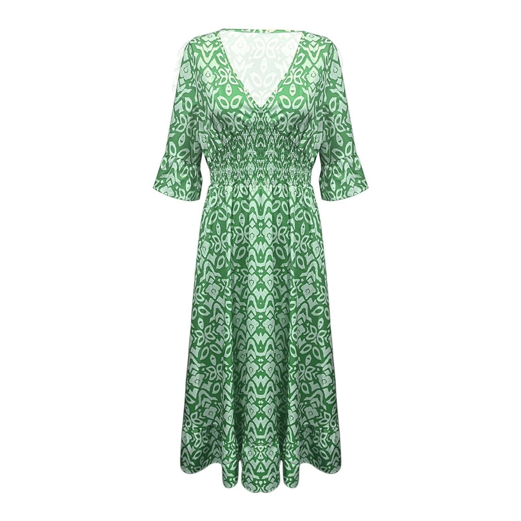 Vestido Floral Elástico