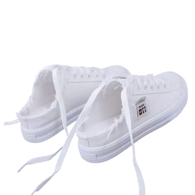 Zapatillas vaqueras tipo mule para mujer