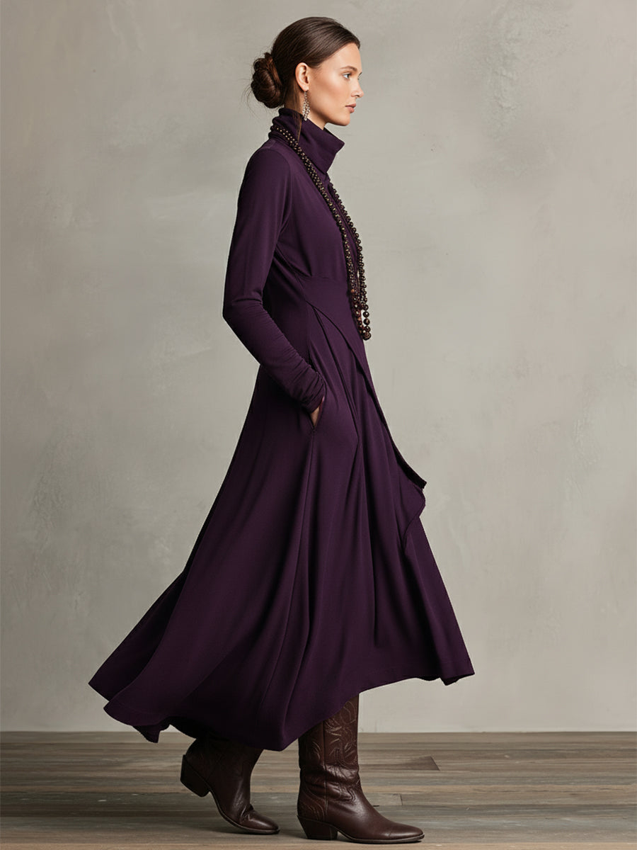 Natalie | Vestido drapeado elegante