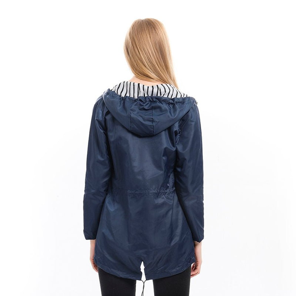 Margarita | Impermeable con capucha y cordón